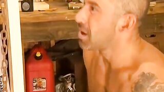 Kinky mechanic Derek da Silva continues to torment and chained the hunk