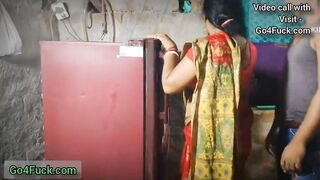 Indian Desi Bengali Housewife With Dewar Night Sex