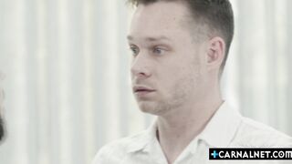 Nik Fros fucks Andrew Connor and Noah White