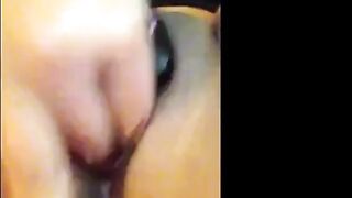 Asian Amateur Squirts and Beats Her Tits