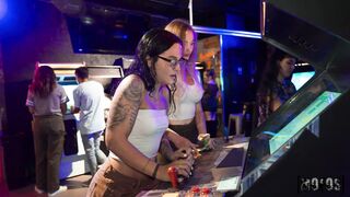 Sneaky Sex in The Barcade