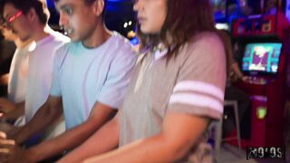 Sneaky Sex in The Barcade