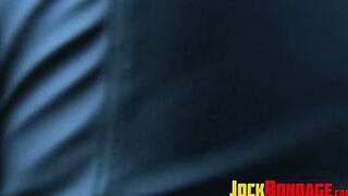 Seller Mitch Colby checks out the twinks saggy balls and massive meat