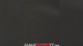 Hairy pussy cutie pussy plays while kinky voyeur watches