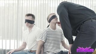Two twinks dominated by MAFIA guy!