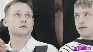Two twinks dominated by MAFIA guy!