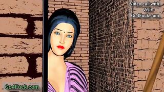 Indian Desi Villege Bahu With Two Uncle Ji Hard Sex