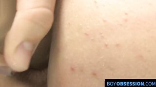 Jordan a driven young man is preparing the perfect cum