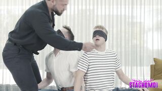 Andrew Connor and Noah White fucked by Nik Fros