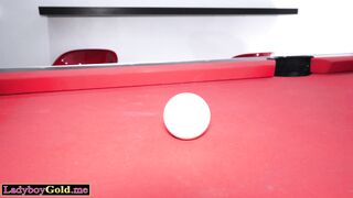 Ladyboy turns attention to a big cock