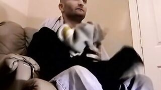 Cock sucking interracial group with hot and hairy gay dudes