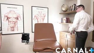 FunSizeBoys Doctor Legrand Wolf and Logan Cross exam room fucking