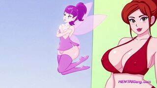 FUTA Dickgirl Makes a XXX Wish From Her Fairy PAWG Mother