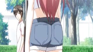 Lovely busty teens having intense sex