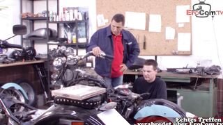 German milf lusts for her stepson