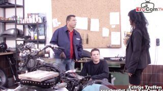German milf lusts for her stepson