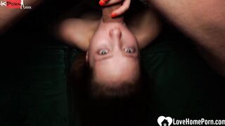 Stuffing her holes with my pulsating pecker