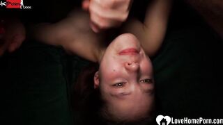 Stuffing her holes with my pulsating pecker