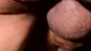 Young black amateur barebacks fat mature man with his BBC