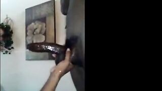 Interracial Blowjob by Brittney Jones on Webcam