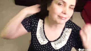 BBW Charlie Fox Enjoys Solo Play With Her Sex Toy - OLDNANNY