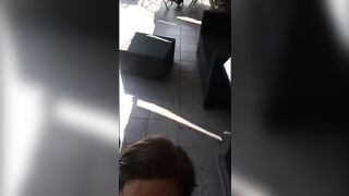 Une bonne pipe en pleine aire