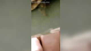 Dude secretly films lovers fucking inside cabin outdoors swimmining