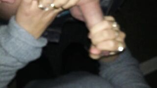 Amateur Dogging Hoe Swallowing Many Strangers