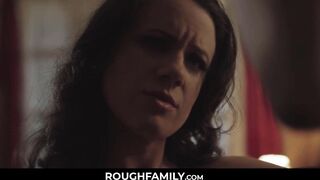 Spying by The Door inside Cougar's Room - RoughFamily.com