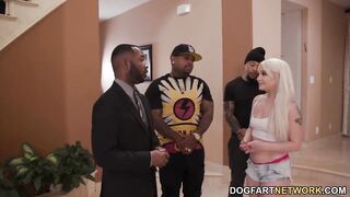 Anal Bimbo Bella Jane Gets Gangbanged By BBC