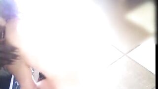 My ex-wife blows a new long african penis