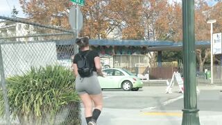 Thick PAWG on Skates