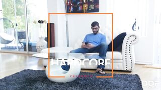 Thin Teenagers Abella Danger Takes Her Stepbrother's Penis into her Butt