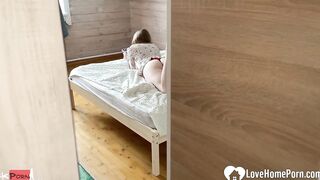 Adorable blonde is down bad for my pecker