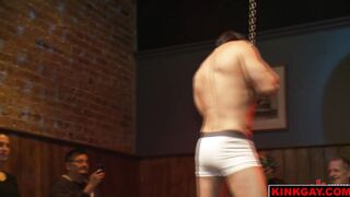 Alexander Garrett gets used by the Horny Crowd