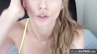 Fit Babe With Big Tits Has Fun On Webcam In Gym Clothes