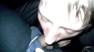Big-Cock Amateur Twink Sucks at Truck Stop