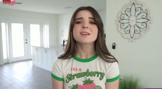Megan Marx spies her stepbro Nick Stokes coming home from school. She tells him happy