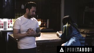 VIRGIN TABOO Scared Xwife Karen BEGS Married Neighbors Tommy Pistol To Help Her By Wearing A Mask