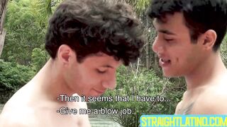 Beautiful latin studs Nicolas and Ayun intensely fucks each other