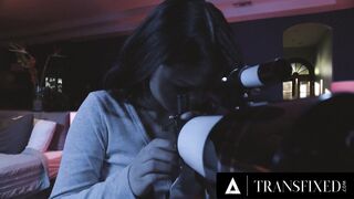 TRANSFIXED - Astronomy Gf Lulu Chu Helps Star Manifested As Ladyboy Ember Fiera Find Her Way Home