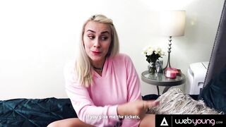 Turned On Stepsisters Fucked To Determine Which 1 Will Got The Only Ticket Left For A Music Performance