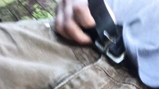 Satin Panties Outdoor Adventure with a Stranger