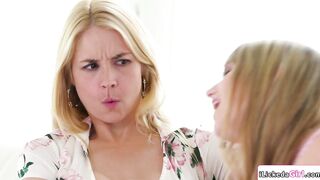 Stepmom went down on me licking my pussy