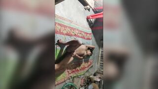 Sexy Indian Wife Shows Big Boobs