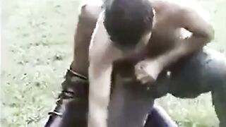 Turkish Wrestlers' Outdoor Muscle Showdown