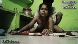 Desi Homemade Houswife With Husband Doggy Style Sex