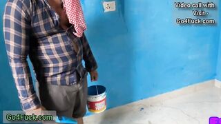 Home Painter Bhaiya Ne Hot Bhabhi Ki Chudai kari