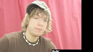 Chris Martinson a young twink who cums and masturbates was interviewed