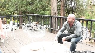 Sexy Brandon Wilde had gaped his ass after getting the thick cock of hunky Shay Micha